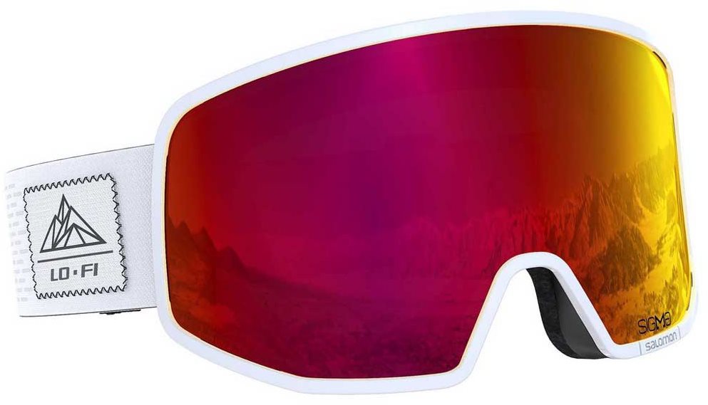 Salomon LO FI SIGMA Blk&Wh/Uni PoppyR - Ski Goggles | Alza.cz