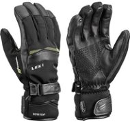 Leki Performance S GTX Black-lime-white, Size 7 - Ski Gloves