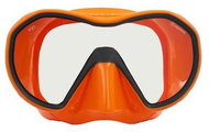 Apeks mask VX1 Pure Clear, orange/dark grey - Diving Mask