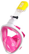 Aga Full-face snorkelling mask S/M DS1122 white/pink - Snorkel Mask