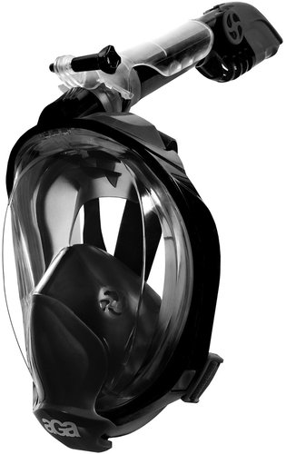 Aga Full-face snorkelling mask S/M DS1132 black Main image Aga Full-face snorkelling mask S/M DS1132 black - Snorkel Mask - Main image