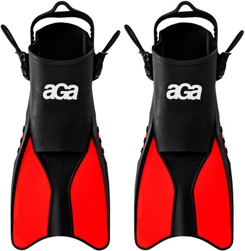 Aga Fins 38-42 black/red - Fins - Main image