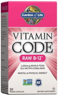 Garden of life Vitamin Code Raw B12, 1000 mcg, 30 kapslí - Vitamin B