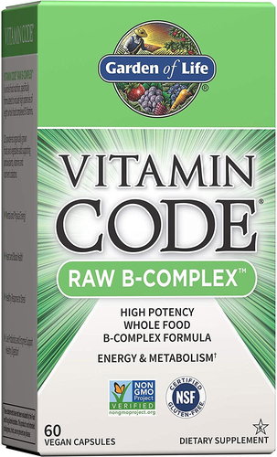 Garden of life Vitamin Code Raw B-Complex, 120 kapslí - Vitamins - Main image