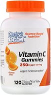 Doctor's Best Vitamin C, 120 gumových vegan bonbónů s příchutí pomeranče - Vitamíny