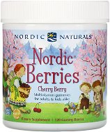 Nordic Naturals Multivitamin pro Děti, třešeň, 120 gumových bonbonů - Vitamíny