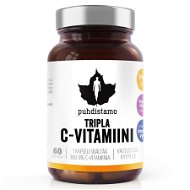 Vitamins Puhdistamo Triple Vitamin C 60 kapslí - Vitamíny