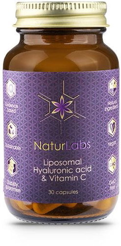 NaturLabs Liposomal Hyaluronic Acid + Vitamin C, 30 capsules - Hyaluronic acid - Main image