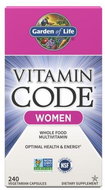 Garden of life Vitamin Code Women (multivitamín pro ženy), 240 rostlinných kapslí - Vitamíny