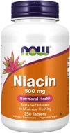 NOW Foods Niacin (Vitamín B3), 500 mg, 250 tablet - Vitamín B