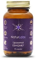 NaturLabs Lipozomálny vitamín D3 + K2, 30 kapsúl - Vitamín D