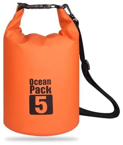 Surtep Ocean waterproof shoulder bag 5 l orange - Waterproof Bag - Main image