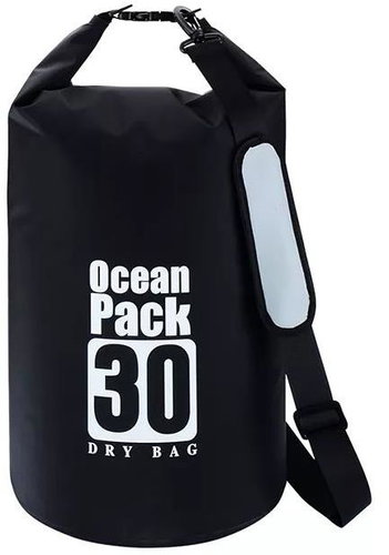 Surtep Waterproof Ocean shoulder bag 30 l, black - Waterproof Bag - Main image