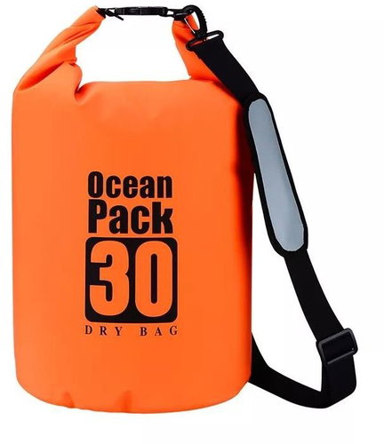 Surtep Ocean waterproof shoulder bag 30 l, orange - Waterproof Bag - Main image