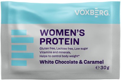VOXBERG Women's Protein White Chocolate & Caramel 30 g - Protein - Main image
