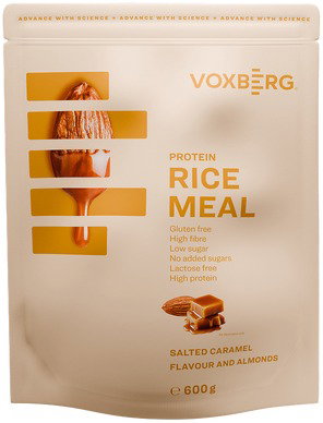 VOXBERG Protein Rice Meal Salted Caramel Almond 600 g - Protein Puree - Main image