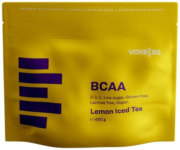 VOXBERG BCAA Lemon Iced Tea 490 g - Amino Acids - Main image