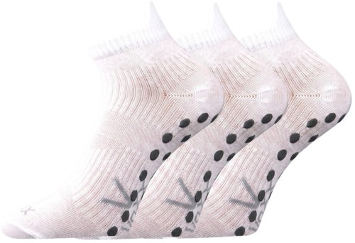 VoXX 3Pack ponožky ABS bílé (Joga) M - Sportovní ponožky - Main image