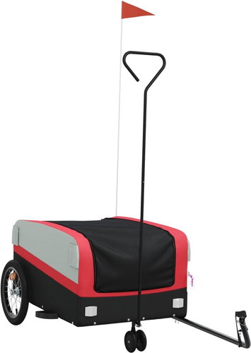 Shumee Bicycle trolley 94069 black and red, 45 kg, iron - Bicycle Trailer - Main image