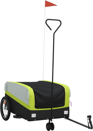 Shumee Bicycle trolley 94074 black and green, 45 kg, iron - Bicycle Trailer - Main image