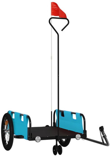 Shumee Bicycle Trolley 94191 blue, oxford fabric and iron - Bicycle Trailer - Main image