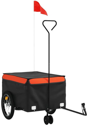 Shumee Bicycle trolley 94103 black and orange, 45 kg, iron - Bicycle Trailer - Main image