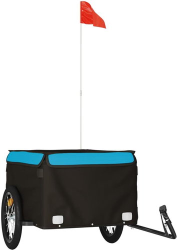 Shumee Bicycle trolley 94086 black and blue, 45 kg, iron - Bicycle Trailer - Main image