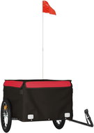 Shumee Vozík za kolo 94083 černý a červený, 45 kg, železo - Nákladní vozík za kolo