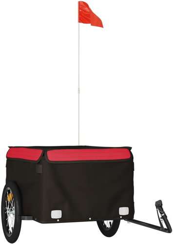 Shumee Bicycle trolley 94083 black and red, 45 kg, iron - Bicycle Trailer - Main image