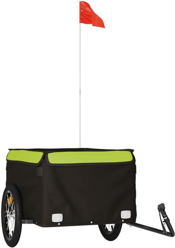 Shumee Bicycle trolley 94088 black and green, 45 kg, iron - Bicycle Trailer - Main image