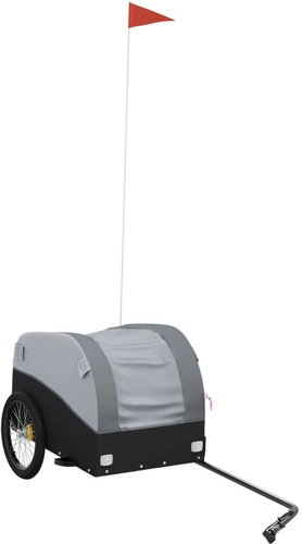 Shumee Bicycle trolley 30 kg, 94119 black and grey, iron - Bicycle Trailer - Main image