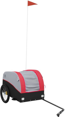 Shumee Bicycle trolley 30 kg, 94118 black and red, iron - Bicycle Trailer - Main image