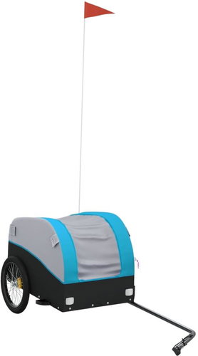 Shumee Bicycle trolley 30 kg, 94121 black and blue, iron - Bicycle Trailer - Main image