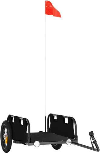 Shumee Bicycle trolley Oxford fabric and iron, 94164, black - Bicycle Trailer - Main image