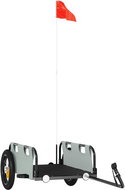 Shumee Bicycle trolley Oxford fabric and iron, 94161, grey - Bicycle Trailer