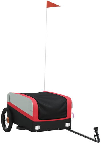 Shumee Bicycle trolley 94034 black and red, 30 kg, iron - Bicycle Trailer - Main image