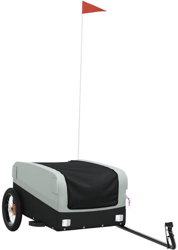 Shumee Bicycle trolley 94035 black and grey, 30 kg, iron - Bicycle Trailer - Main image