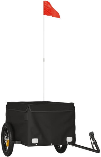 Shumee Bicycle trolley 30 kg, 94080 black, iron - Bicycle Trailer - Main image