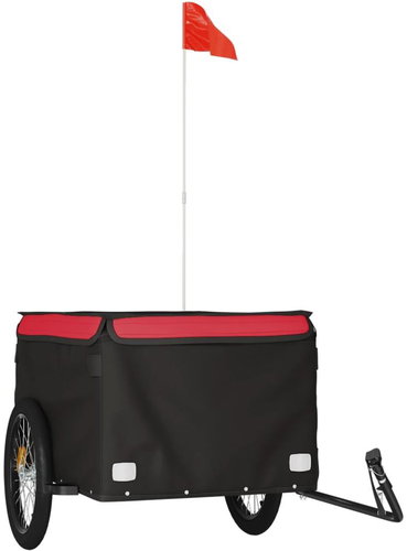 Shumee Bicycle trolley 94090 black and red, 45 kg, iron - Bicycle Trailer - Main image
