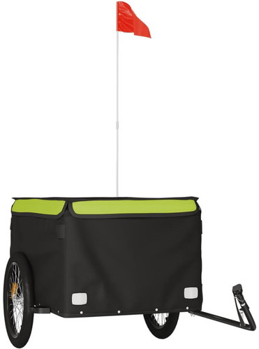 Shumee Bicycle trolley 94095 black and green, 45 kg, iron - Bicycle Trailer - Main image