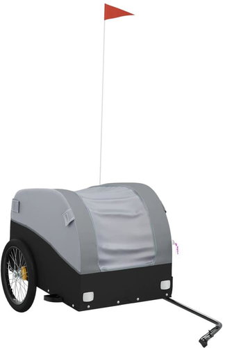 Shumee Bicycle trolley 94133 black and grey, 45 kg, iron - Bicycle Trailer - Main image