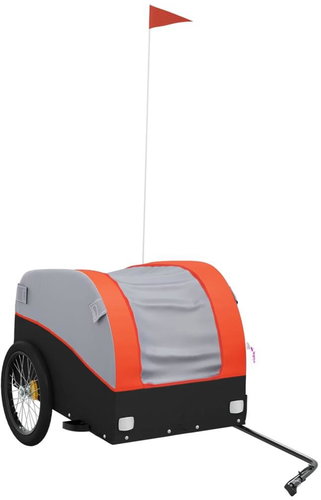 Shumee Bicycle trolley 94131 black and orange, 45 kg, iron - Bicycle Trailer - Main image