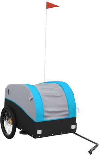 Shumee Bicycle trolley 94135 black and blue, 45 kg, iron - Bicycle Trailer - Main image