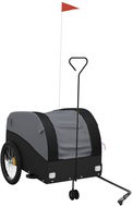 Shumee Vozík za bicykel 94157 čierny, 45 kg, železo - Nákladný vozík za bicykel