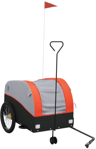 Shumee Bicycle trolley 94152 black and orange, 45 kg, iron - Bicycle Trailer - Main image