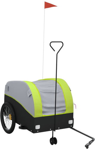 Shumee Bicycle trolley 94158 black and green, 45 kg, iron - Bicycle Trailer - Main image