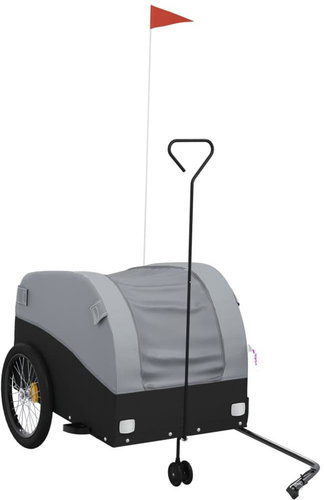 Shumee Bicycle trolley 94154 black and grey, 45 kg, iron - Bicycle Trailer - Main image