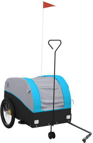 Shumee Bicycle trolley 94156 black and blue, 45 kg, iron - Bicycle Trailer - Main image