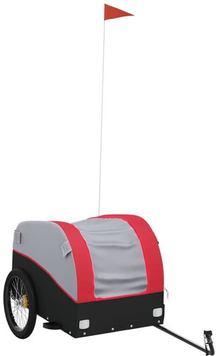 Shumee Bicycle trolley 94125 black and red, 45 kg, iron - Bicycle Trailer - Main image