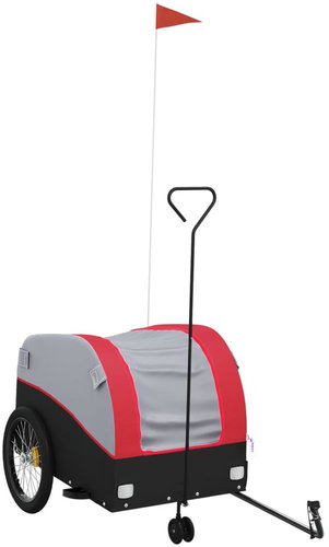 Shumee Bicycle trolley 94146 black and red, 45 kg, iron - Bicycle Trailer - Main image